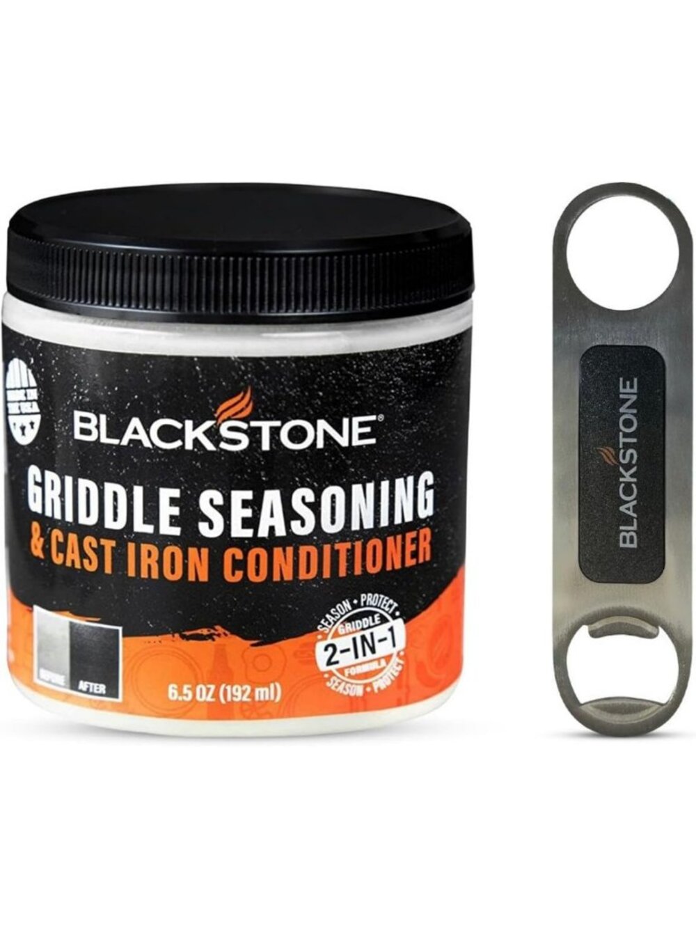 2-in-1 Griddle & Cast Iron Seasoning Conditioner 6.5 OZ - Food Safe, Easy Use!